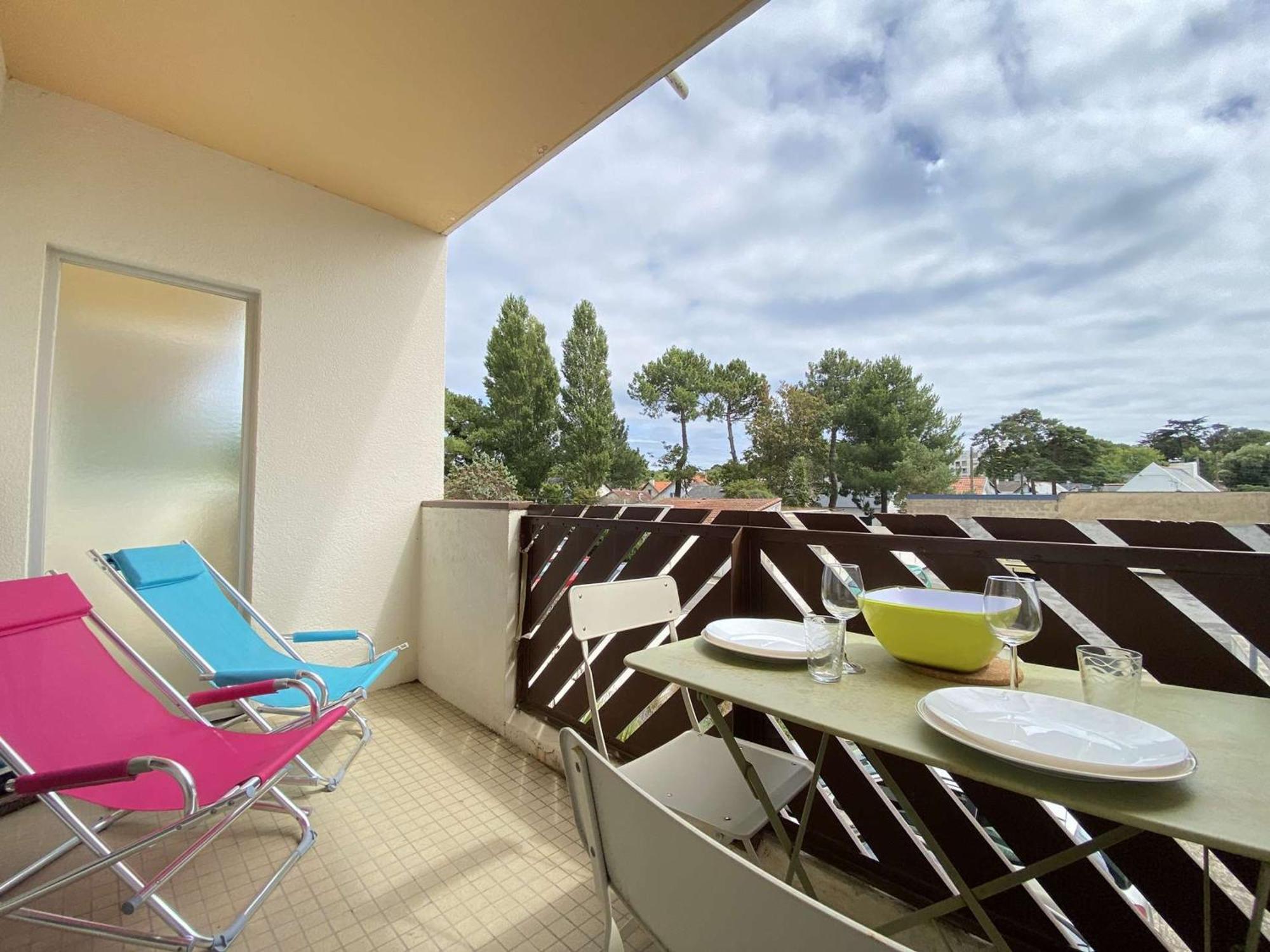 Studio Moderne Avec Balcon Sud, Parking Prive, Pres Avenue De Gaulle - 2 Couchages A La Baule - Fr-1-245-107 Eksteriør billede